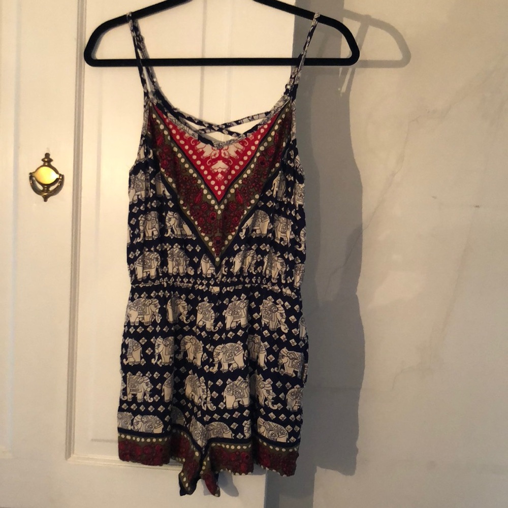 Angie Elephant Romper M